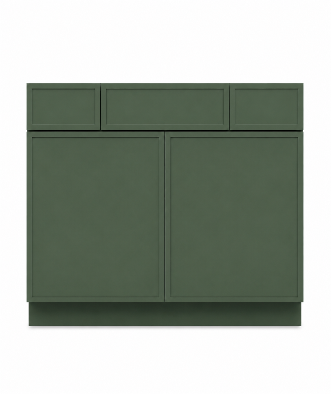 42" Palm Thin Rail - 6 Drawers